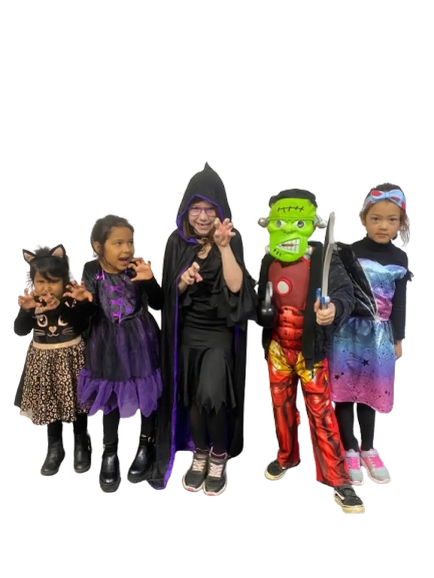 Kids enjoying halloween at October half term